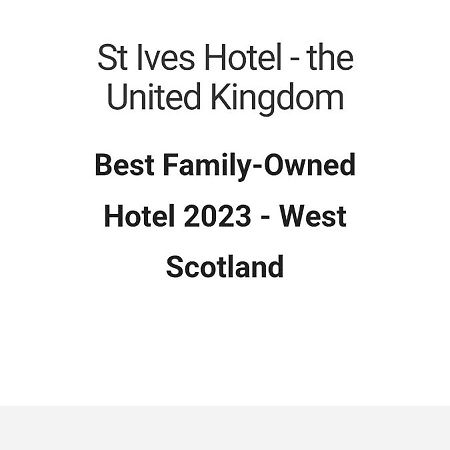St Ives Boutique Hotel Dunoon Exterior foto